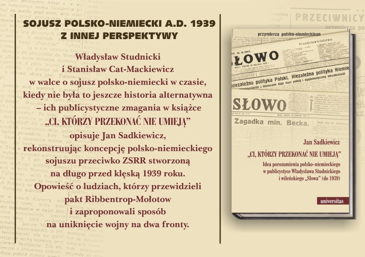 Sojusz polsko-niemiecki A.D. 1939 z innej perspektywy